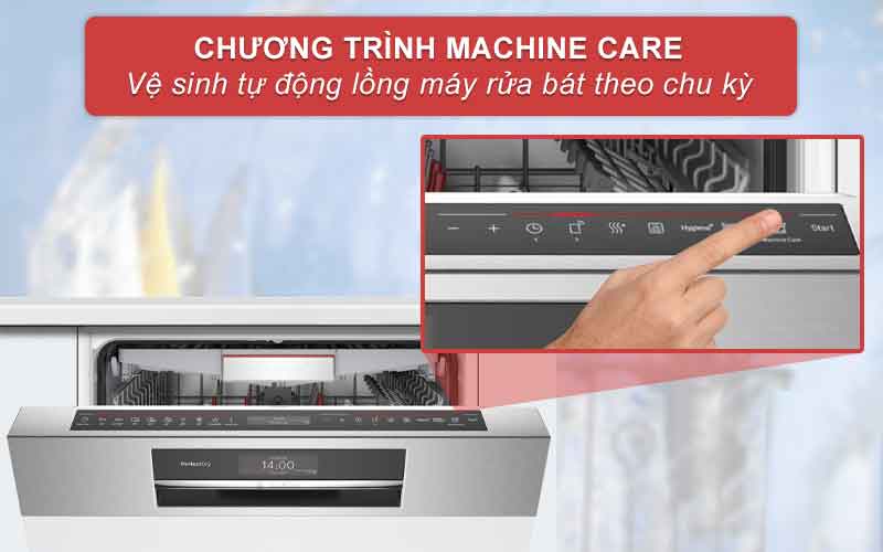 chuong trinh machine care bosch sms8yci01e - máy rửa bát bosch sms8yci01e - máy rửa bát độc lập