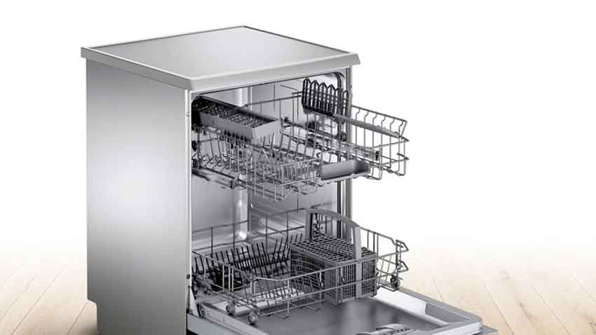 Máy rửa bát Bosch SMS2HAI12E - serie 2 nhập khẩu 8 Hệ thống giàn rửa máy rửa bát Bosch SMS2HAI12E