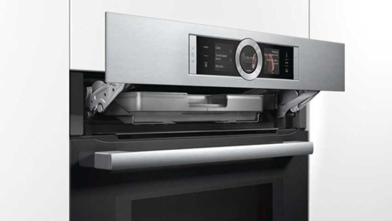 Lò nướng kèm hấp và vi sóng Bosch HNG6764S1A - Series 8 9 Thiết kế lò nướng hấp vi sóng Bosch HNG6764S1A