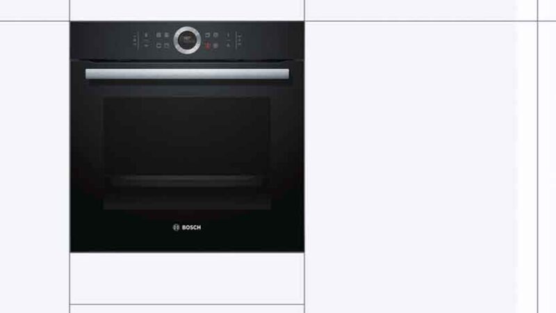 Lò nướng Bosch HBG633BB1B - Series 8 6 Lò nướng âm tủ Bosch HBG633BB1B