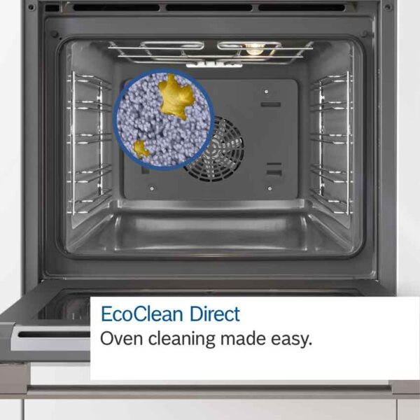 Lò nướng Bosch HBG5575S0A - Series 6 cao cấp 13 Tự động làm sạch EcoClean Direct