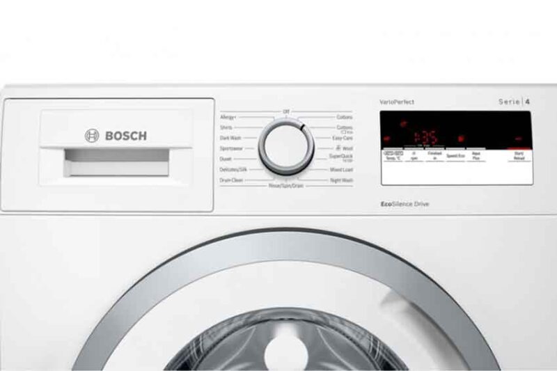 bảng điều khiển chức năng máy giặt