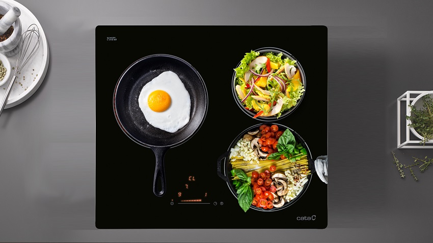 Bếp điện từ Cata IT 603 - miễn phí giao hàng nhanh 6 Bếp điện từ Cata IT 603 ba vùng nấu