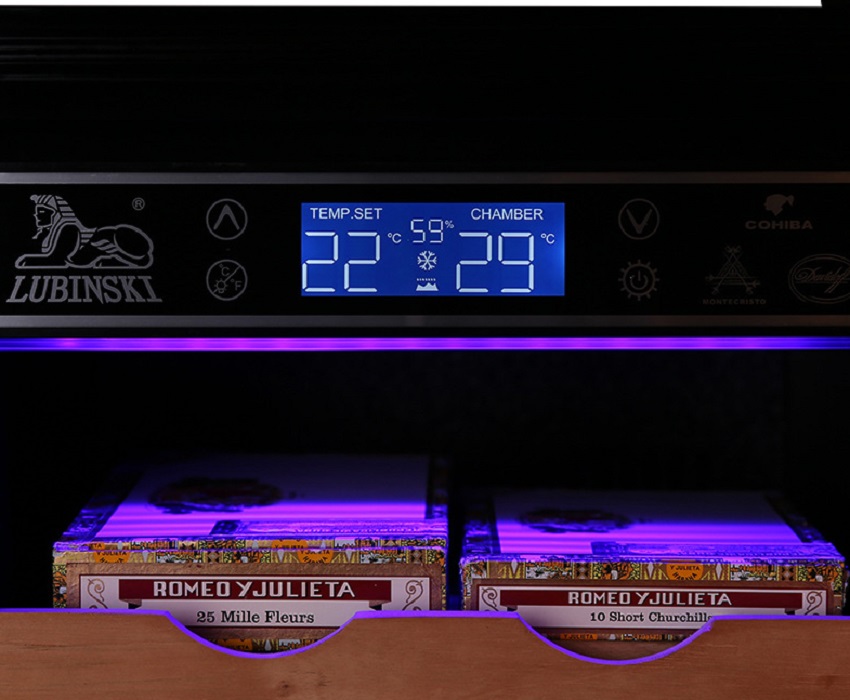Diễn đàn rao vặt: Lubinski RA779, tủ bảo quản cigar cắm điện, dung tích 80 lít Bang-dieu-khien-8