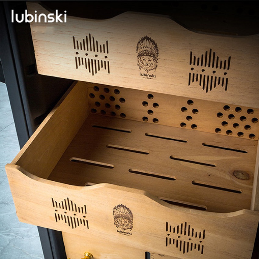 Tủ giữ ẩm bảo quản xì gà Lubinski RA223, giá rẻ, chính hãng Tu-dien-bao-quan-cigar