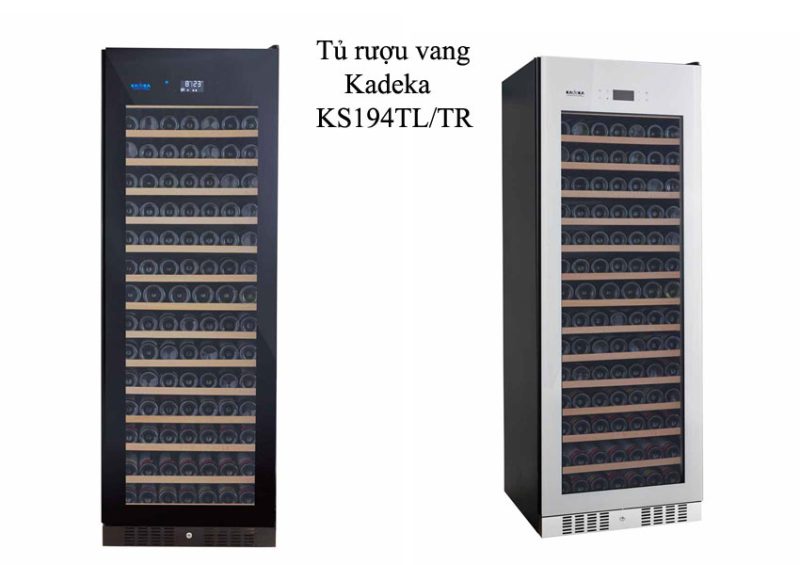 Tủ rượu vang Kadeka KS194TL/TR - Trữ lượng 194 chai 11 Tủ rượu vang Kadeka KS194TLTR
