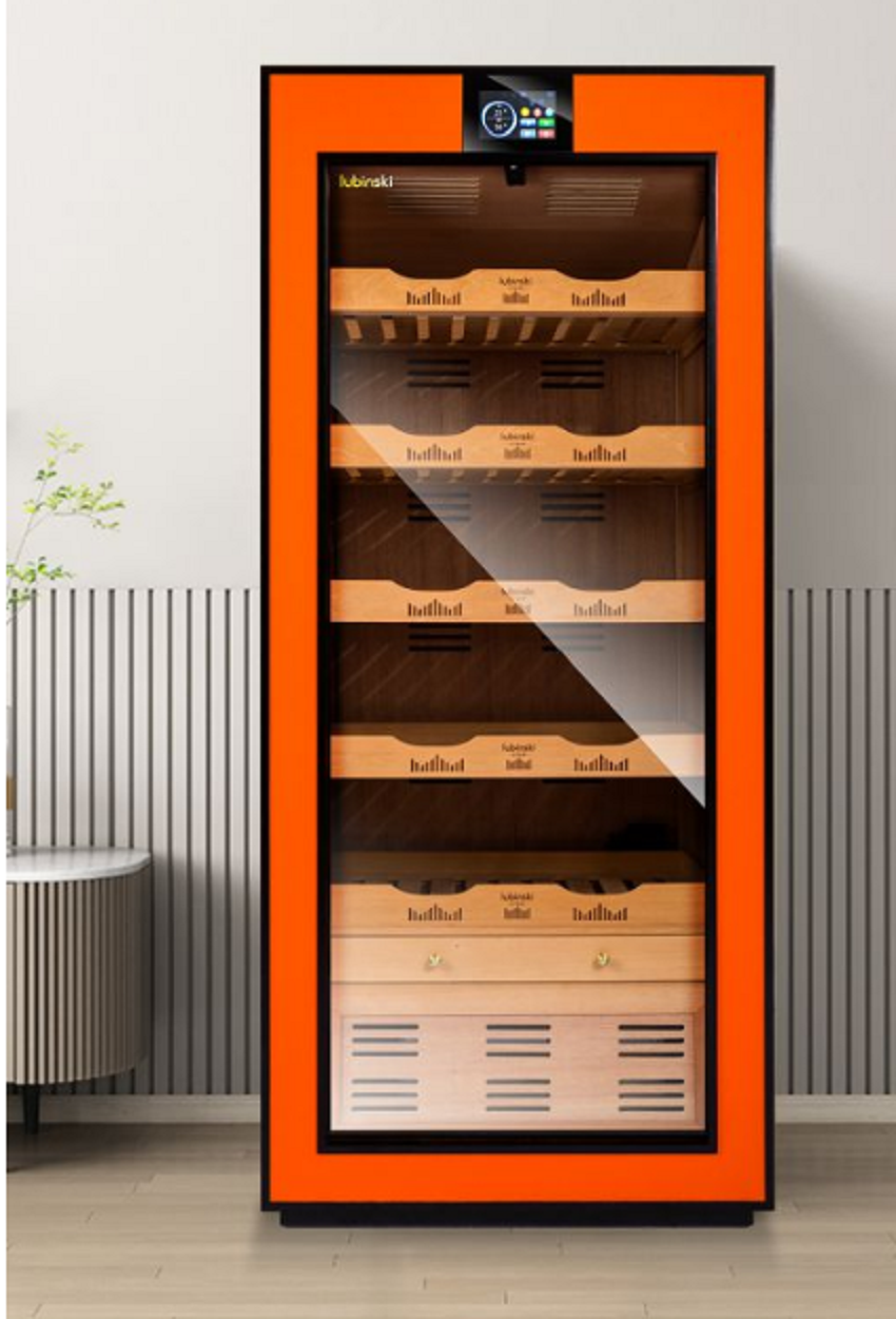 Tủ điện giữ ẩm xì gà Lubinski thiết kế sang trọng hiện đại