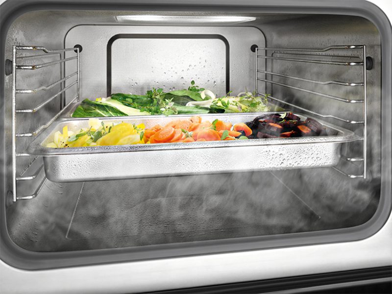 Lò hấp kèm vi sóng Sous vide Miele DGM 7440 26 Hệ thống tạo hơi nước cải tiến