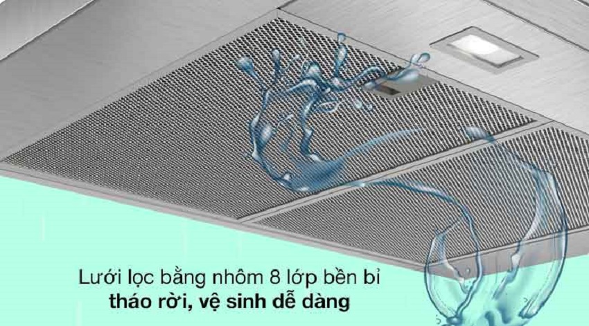 Đánh giá máy hút mùi Bosch DWB77CM50 có nên mua hay không? 8 luoi loc DWB77CM50 - Đánh giá máy hút mùi Bosch DWB77CM50 có nên mua hay không?