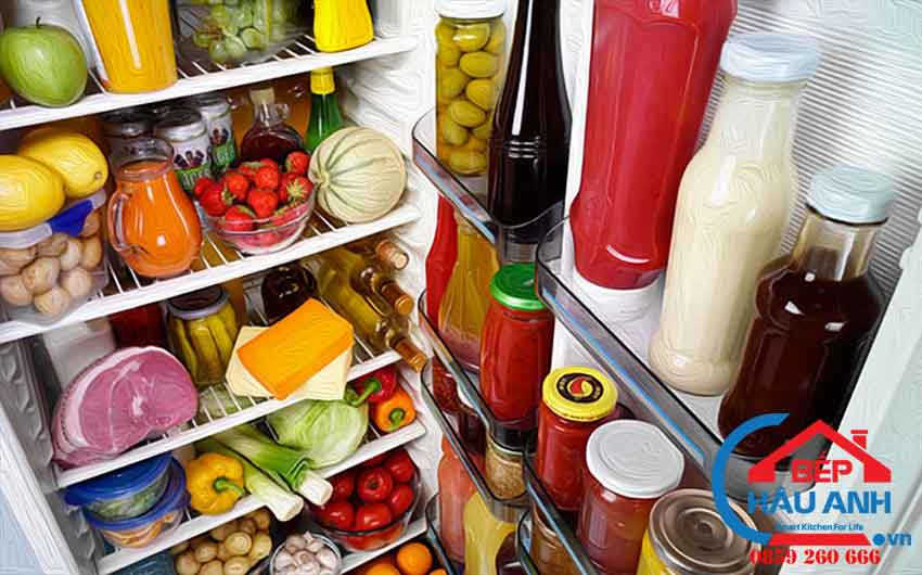 Tủ lạnh bị nóng 2 bên hông - cách khắc phục thế nào 9 Tủ lạnh lưu trữ quá nhiều đồ