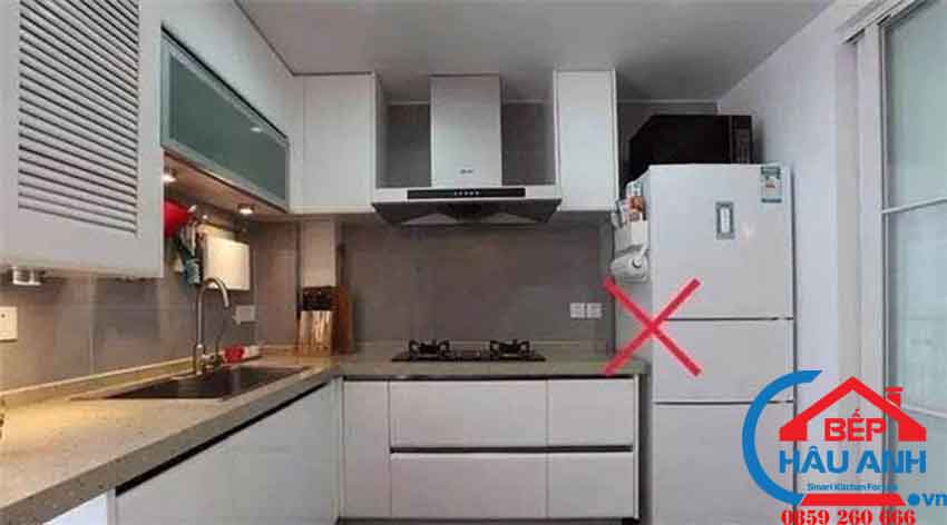 Tủ lạnh bị nóng 2 bên hông - cách khắc phục thế nào 7 Vị trí đặt tủ không phù hợp