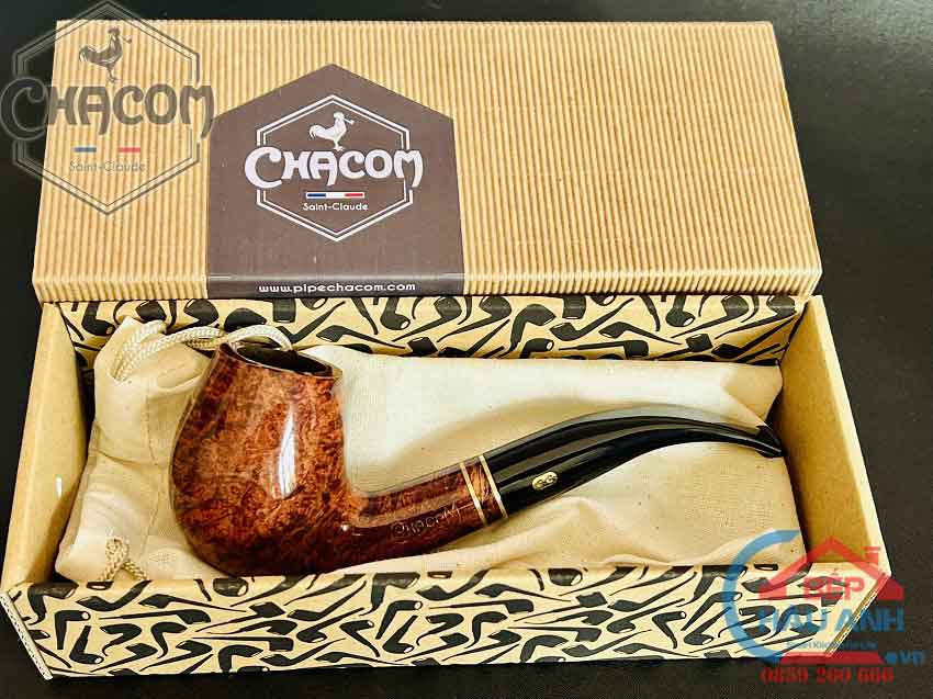 Diễn đàn rao vặt: Tẩu thuốc sợi và xì gà xịn, chính hãng Chacom Pháp, giá ưu đãi Tau-thuoc-soi-va-xi-ga-Chacom-Club-No851-qua-tang-cao-cap