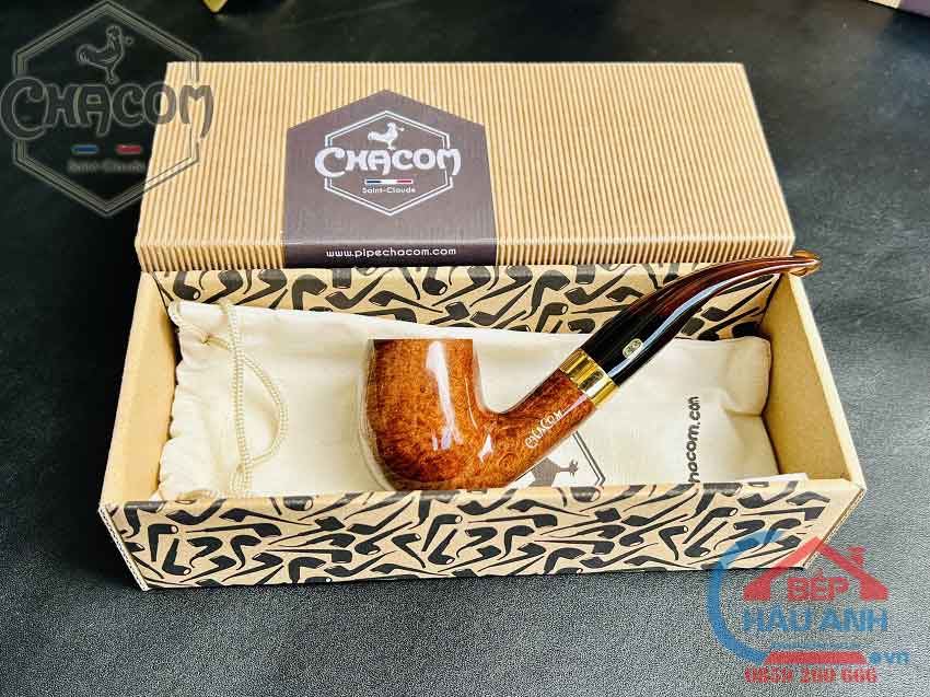 Tẩu thuốc sợi và xì gà Chacom Churchill U No42 – C040 giá bán ưu đãi Qua-tang-cao-cap-tau-cigar-Chacom-Churchill-U-No42