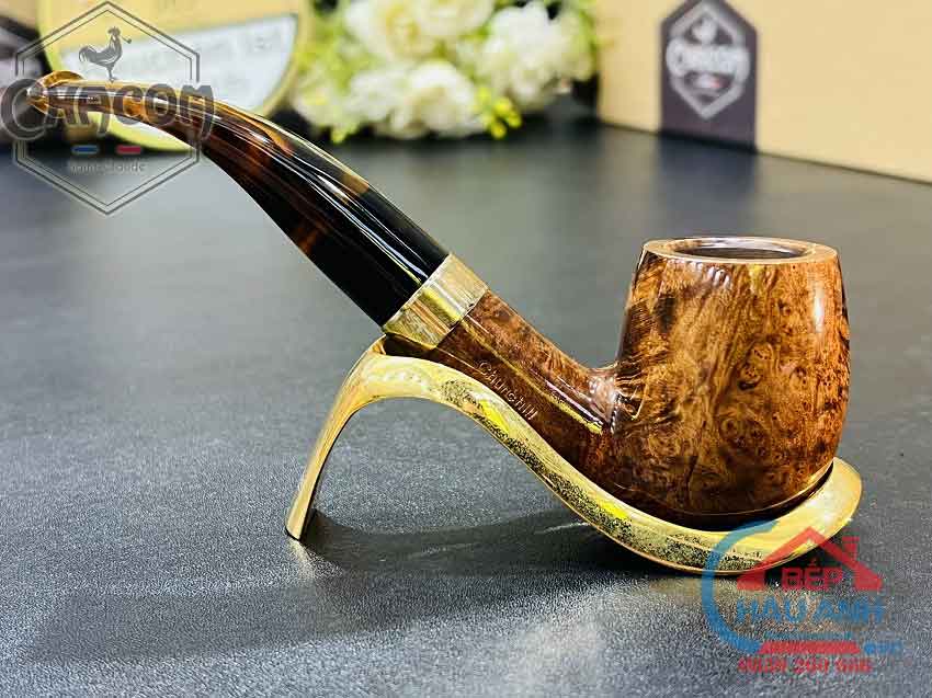 Những mẫu tẩu cigar làm quà biếu tặng cực đẳng cấp  Tau-Chacom-Chuchill-U-No42-chinh-hang