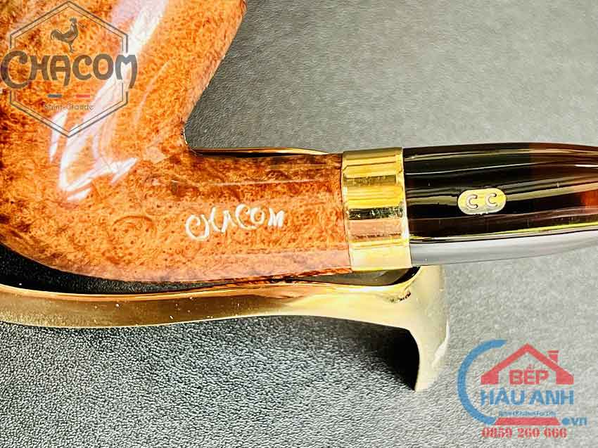 Tẩu xì gà Chacom Club No41 cán thẳng ring 52-54 cao cấp Tau-cigar-chinh-hang-Chacom-1