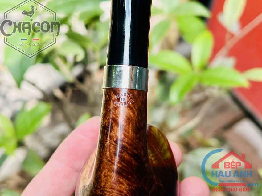 Tẩu gỗ thạch nam hút cigar Chacom Club No851 Tau-xi-ga-xach-tay-Phap-2