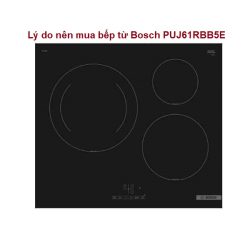 Tại sao nên chọn mua bếp từ Bosch PUJ61RBB5E trong năm 2024