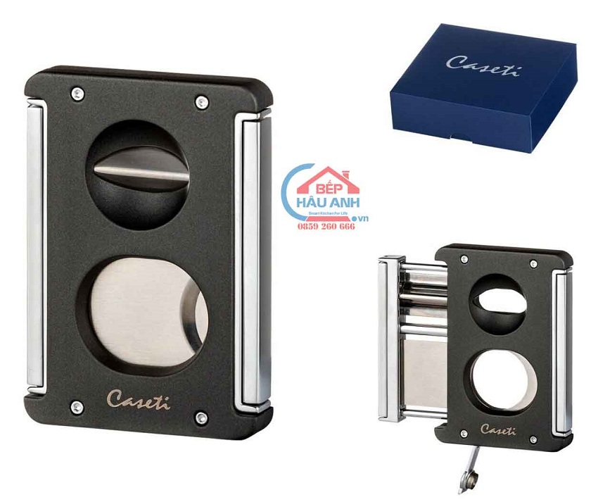 Sét bật lửa khò và dao cắt xi gà Caseti – hàng Pháp Dao-cat-xi-ga-Caseti-CA001-1