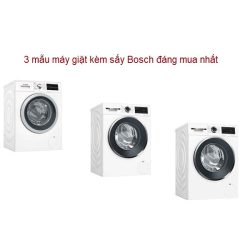 3 mẫu máy giặt kèm sấy Bosch đáng mua nhất năm 2024